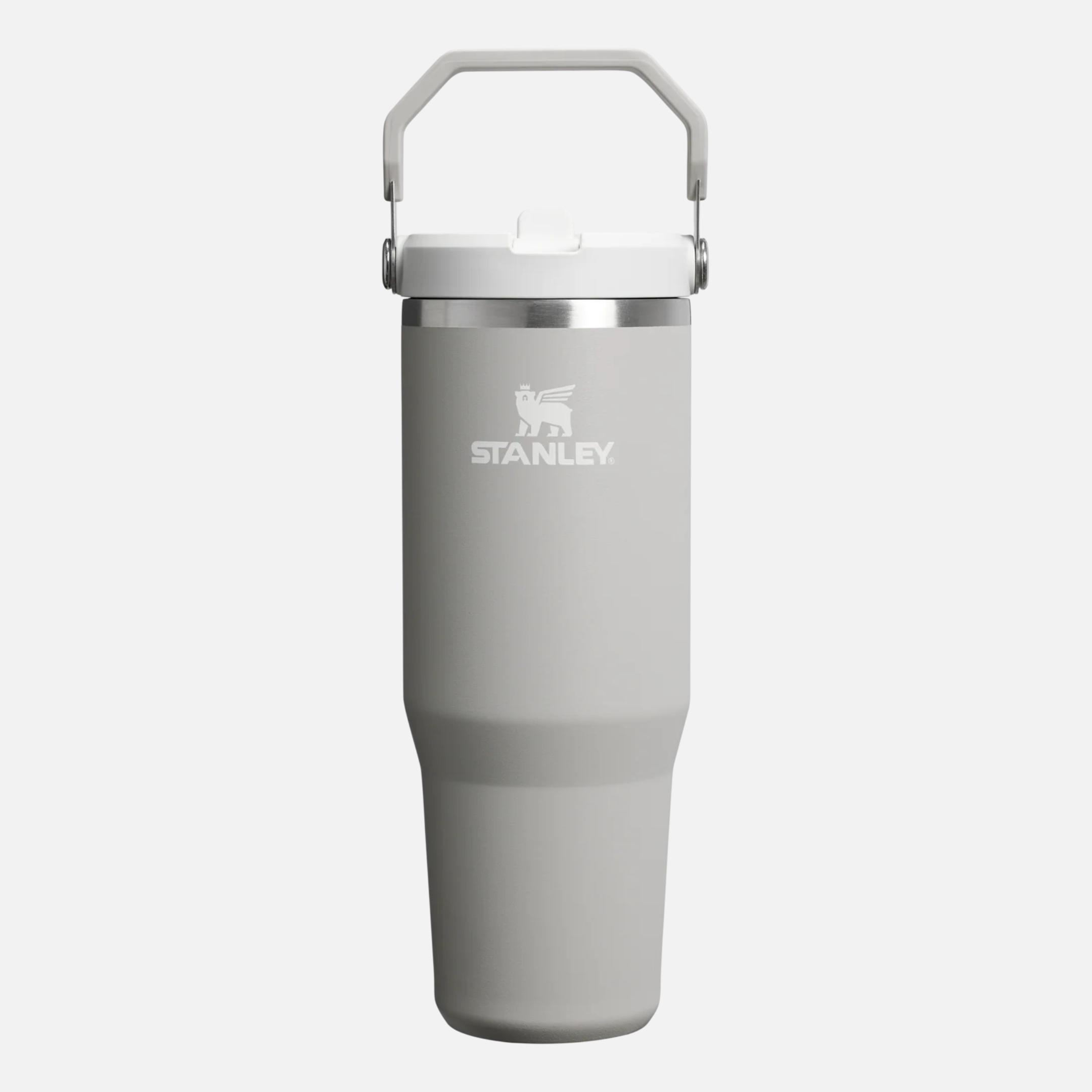 The IceFlow Flip Straw Tumbler 890ml - Ash