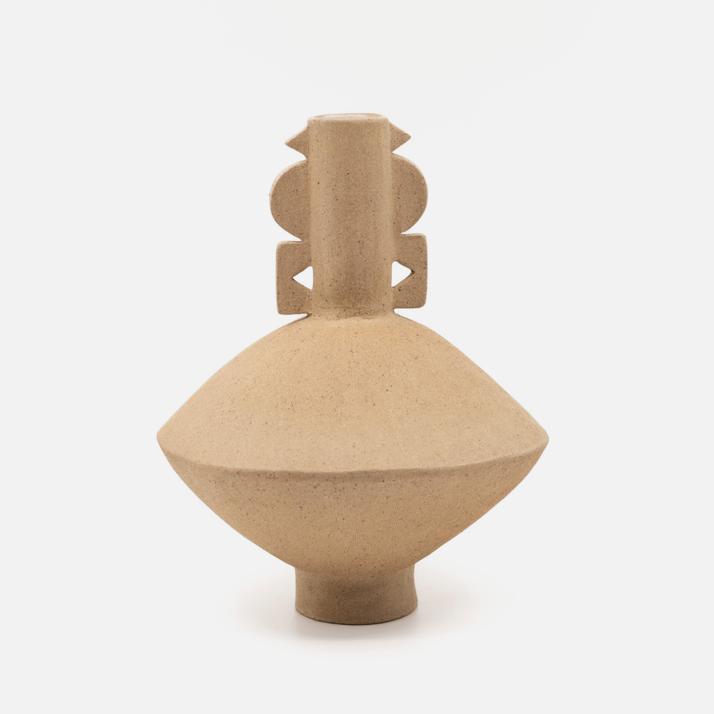 Desert Totem Vase - Natural