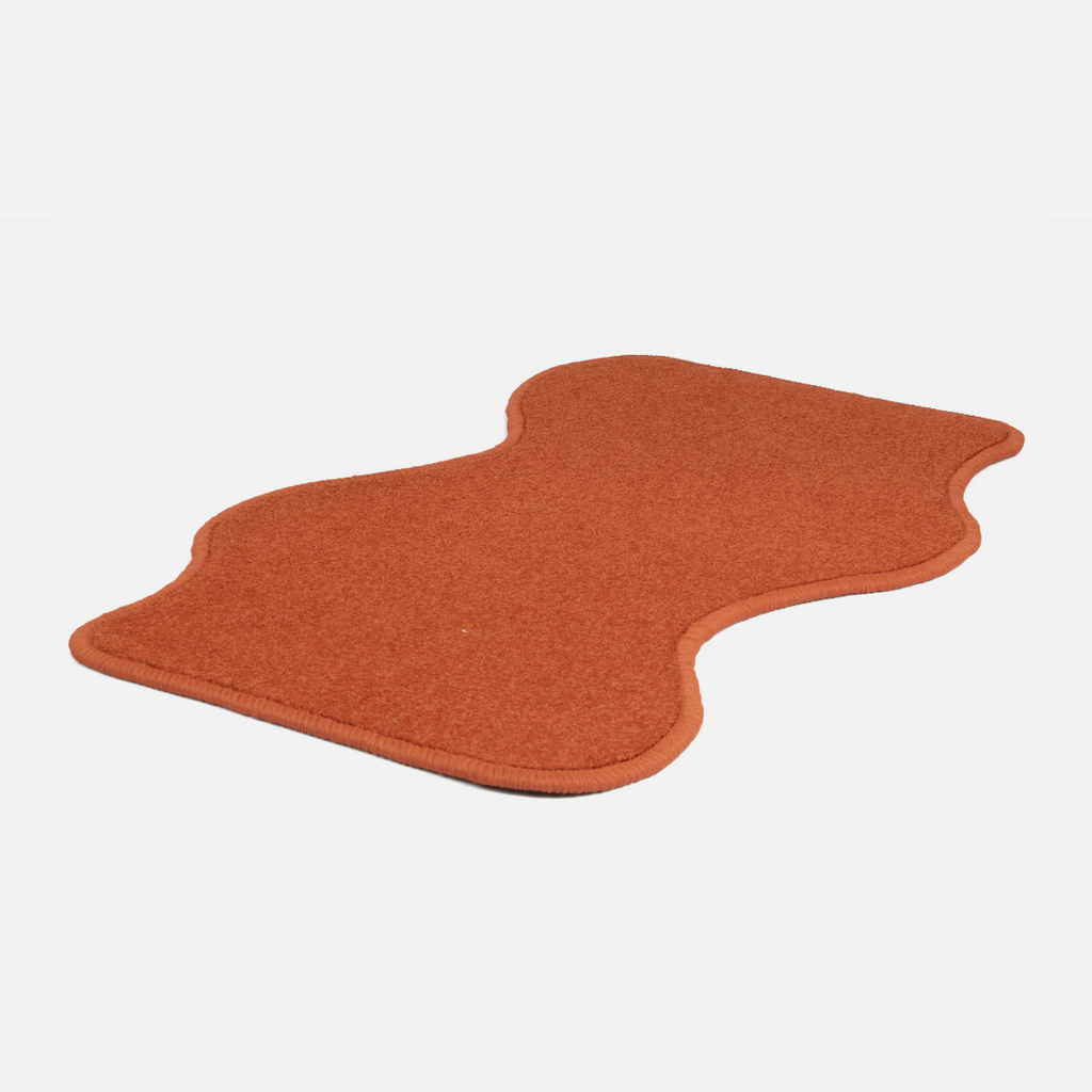 Curvy Mini Rug - Brick & Brick