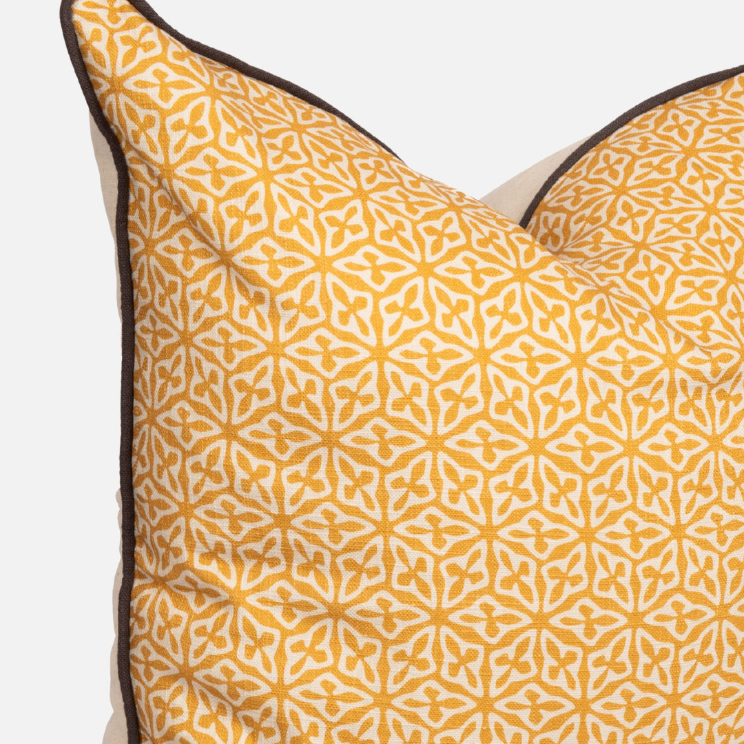 Scatter Cushion - Gardenia Turmeric