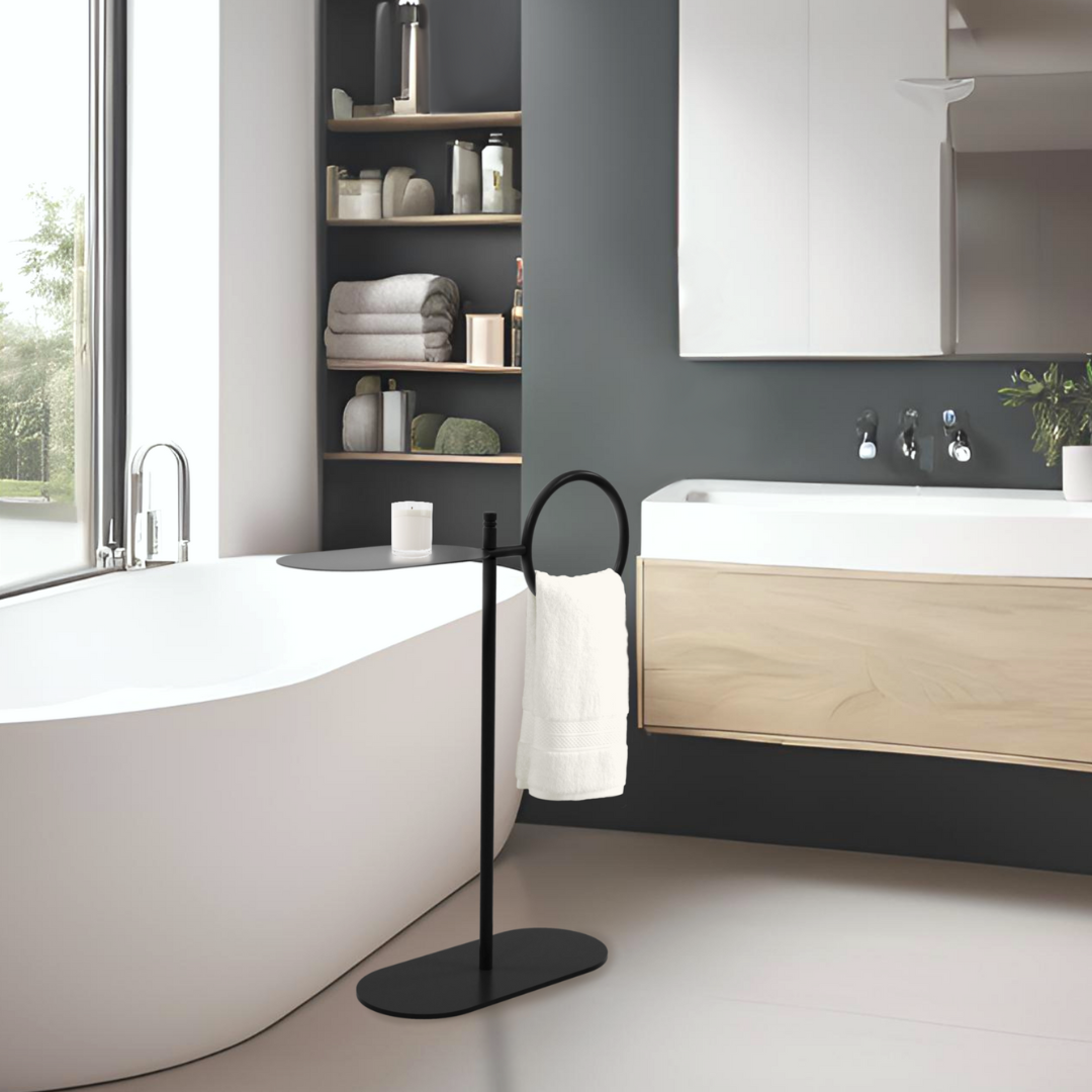 Loop Bath Stand - Black