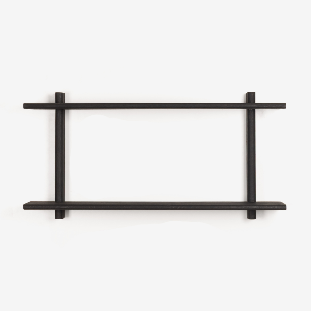The Finn Duo Shelf - Ebony