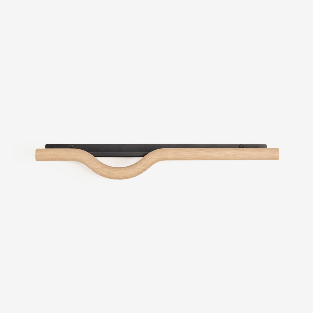 Noodle Lip Shelf Lazy - Solid Oak