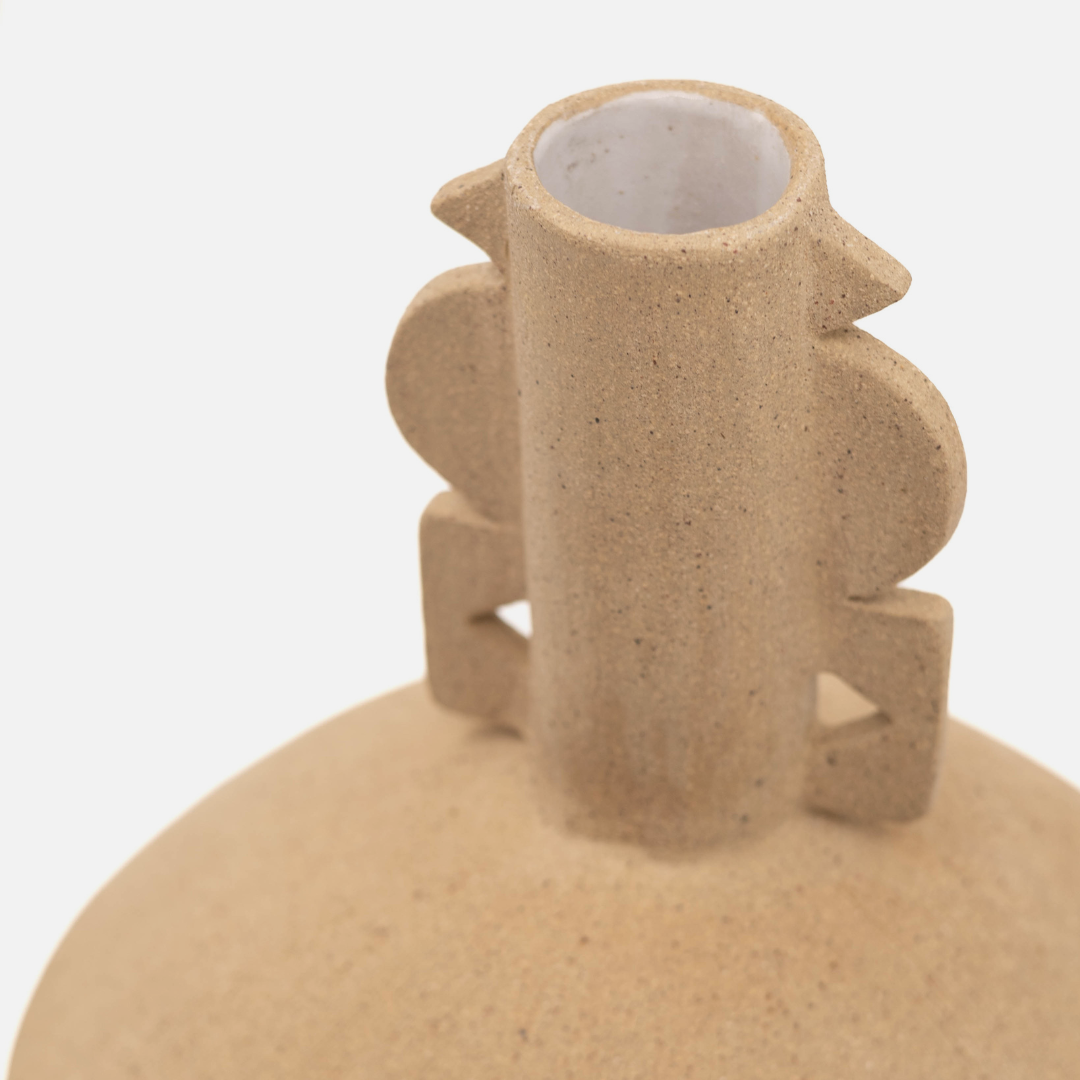 Desert Totem Vase - Natural