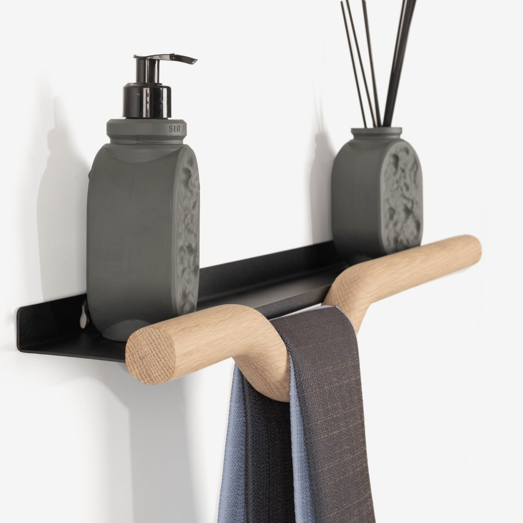 Noodle Lip Shelf Lazy - Solid Oak