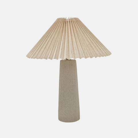 Fluted Table Lamp