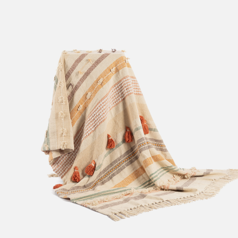 Cotton Throw - Autumn Sun