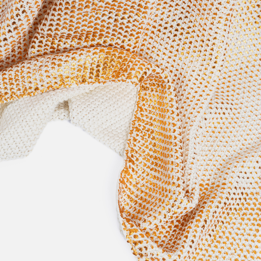Cotton Throw - Copper