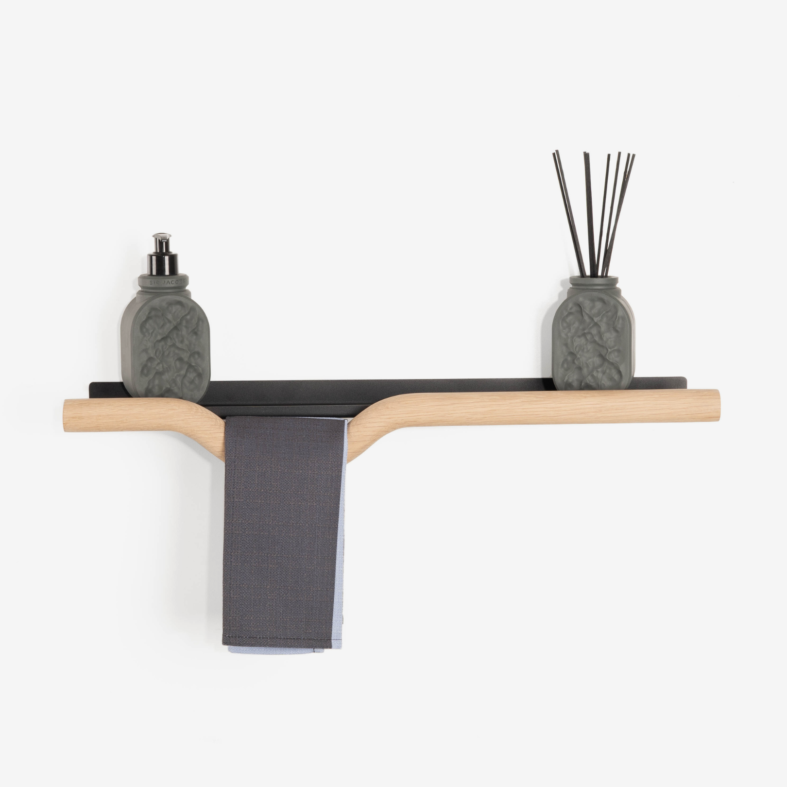 Noodle Lip Shelf Lazy - Solid Oak