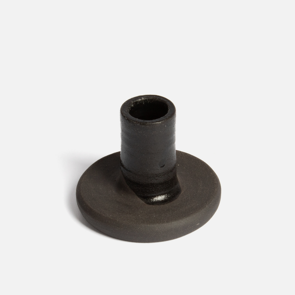 Teton Candle Holder - Black