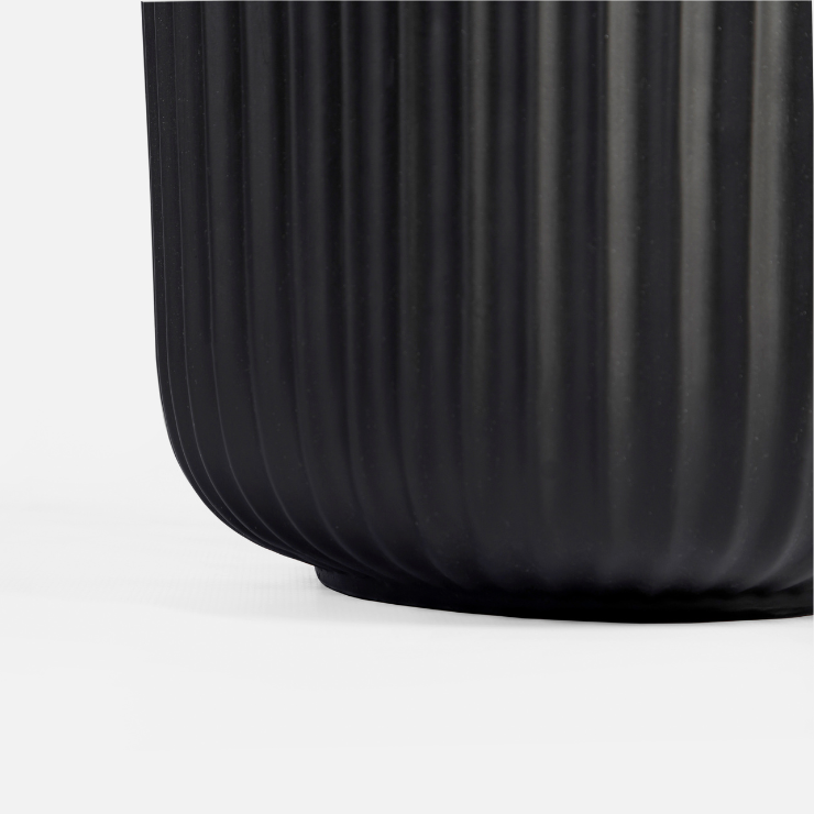 Paris Fluted Planter - Black