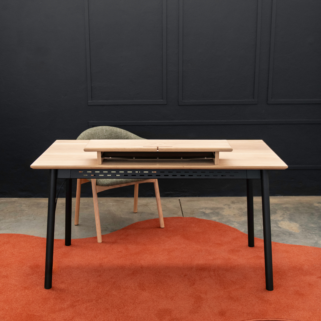 DOT. Monitor Stand - Dark Oak