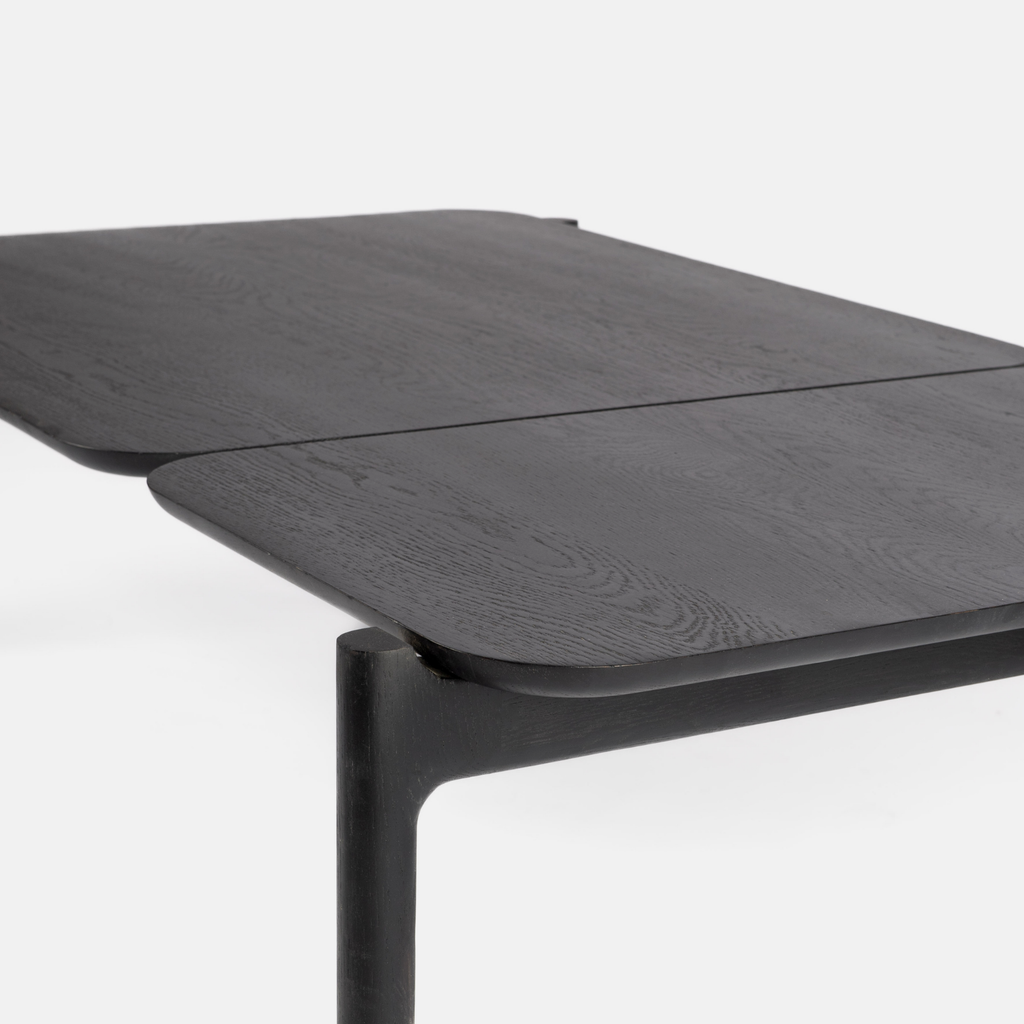 Akari Oversize Coffee Table - Ebony Oak