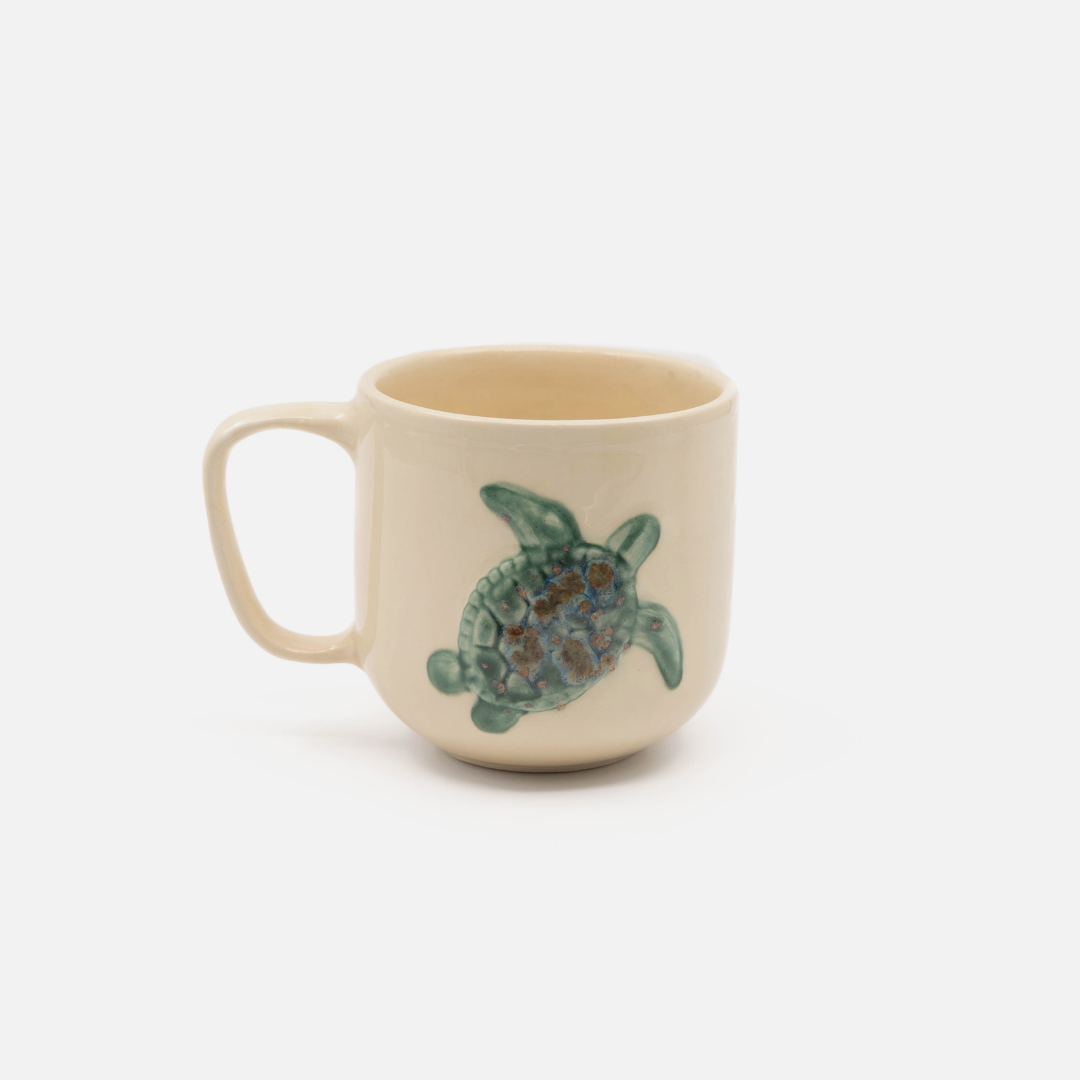Jonno The Large Sea Turtle Mug - Crystal Jade