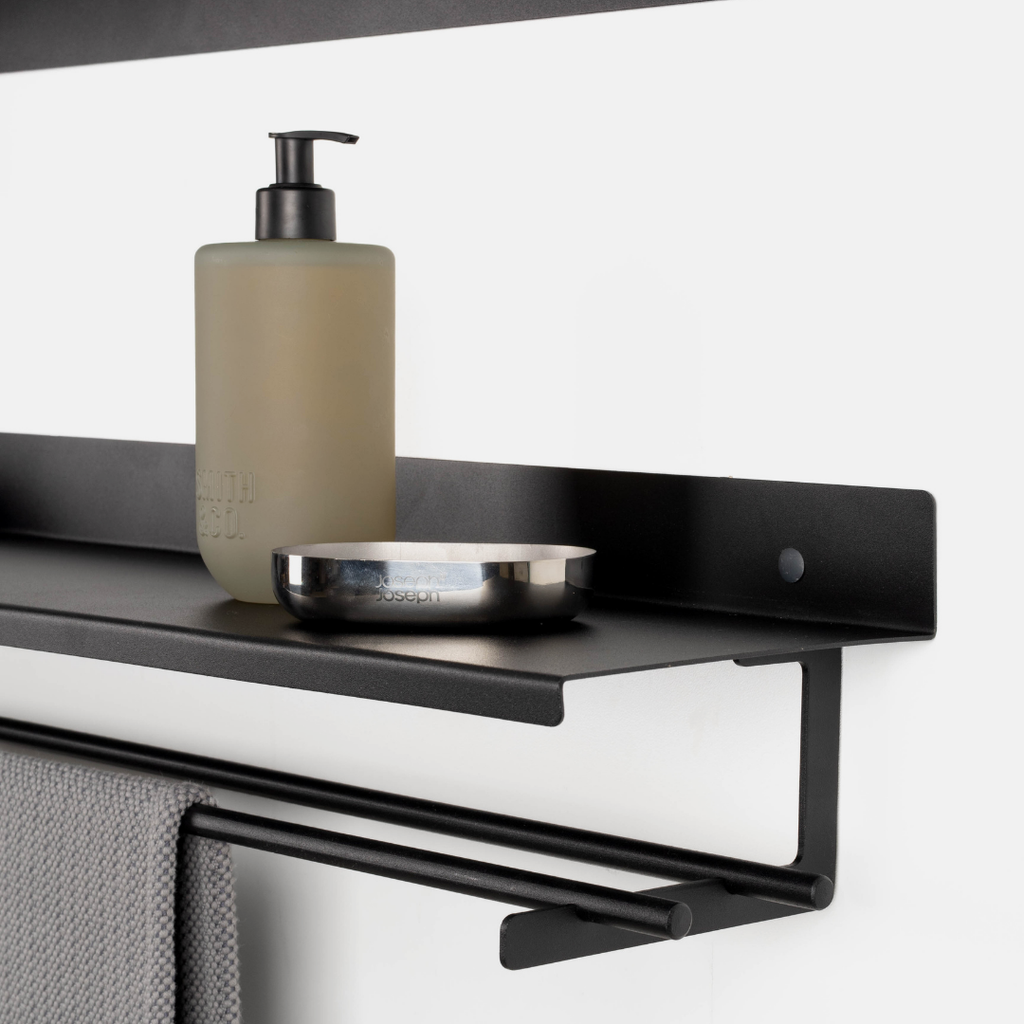 Soho Bathroom Shelf Combo - Black