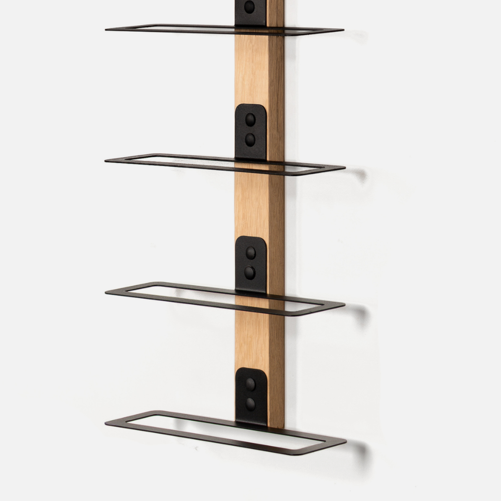 Stockholm Wine Rack / Centre Brackets - Light Oak
