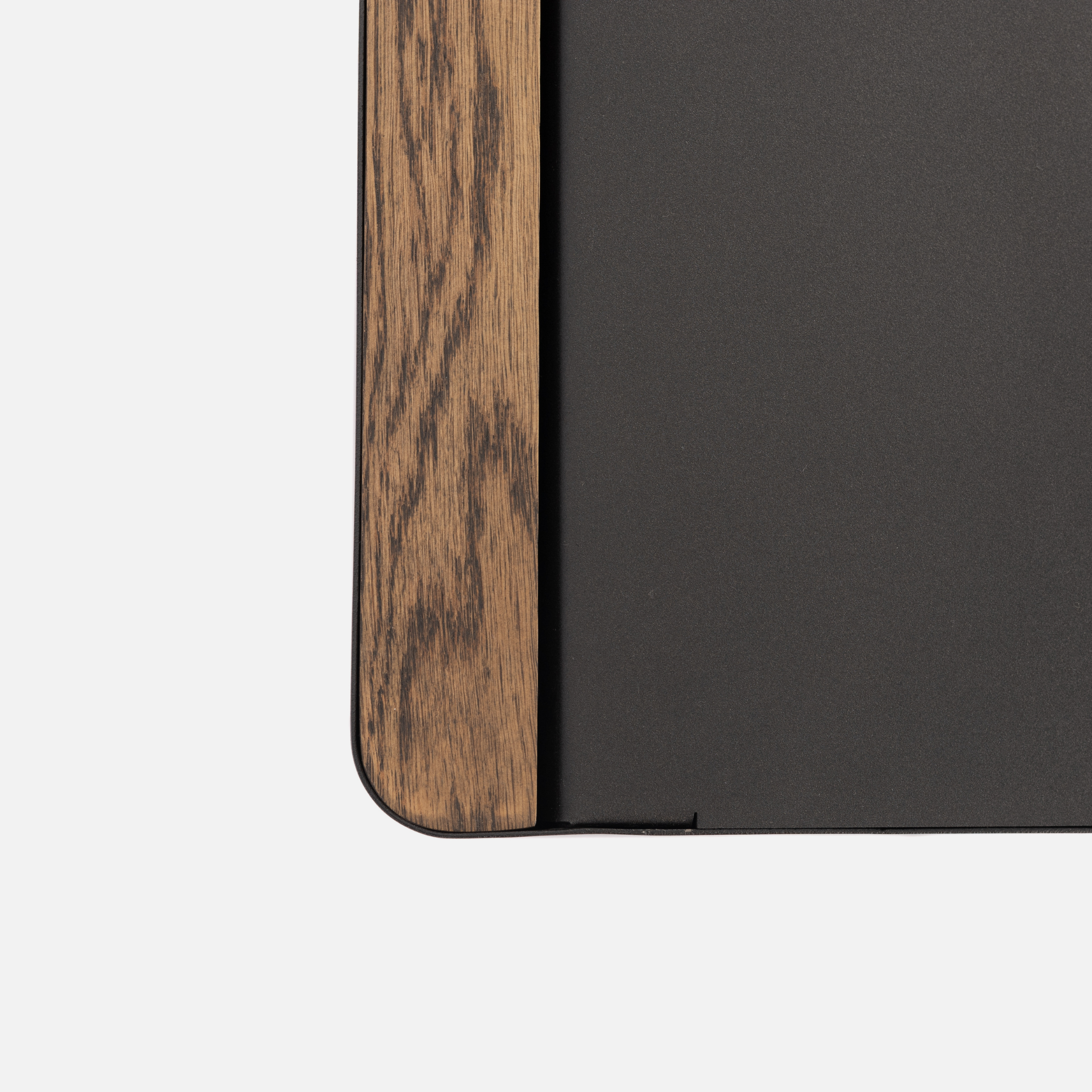 Lacuna Dustbin - Black / Dark Oak