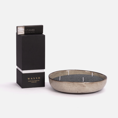 Pearled Candle Combo - Midnight Black 500g