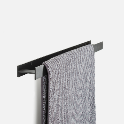 I-Beam Towel Rail - Black