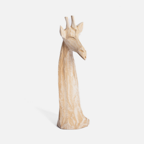 Giraffe Head - Natural