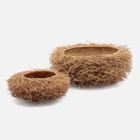 Vetiver Nest Baskets - Natural