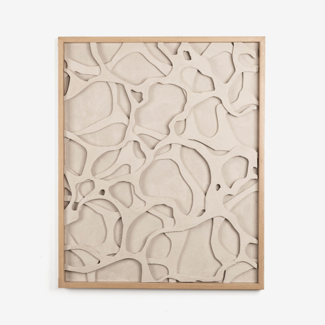 Cascade Textured Wall Art - Sand Stone