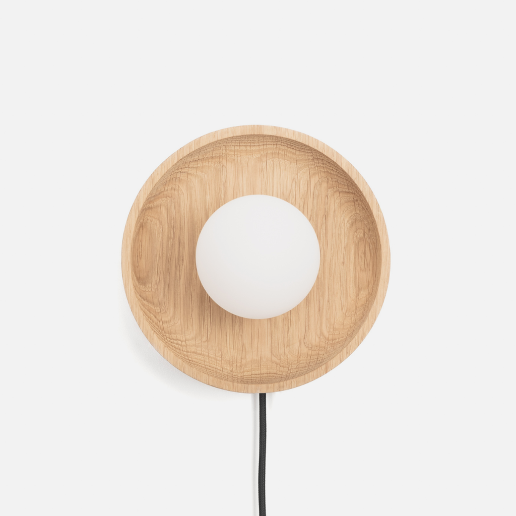 Circa Wall Sconce - Natural Oak