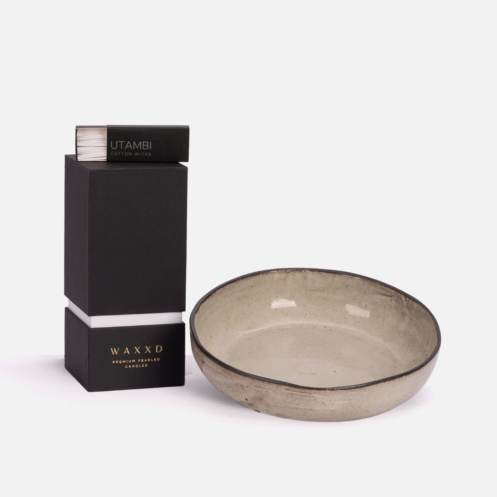 Pearled Candle Combo - Midnight Black 500g