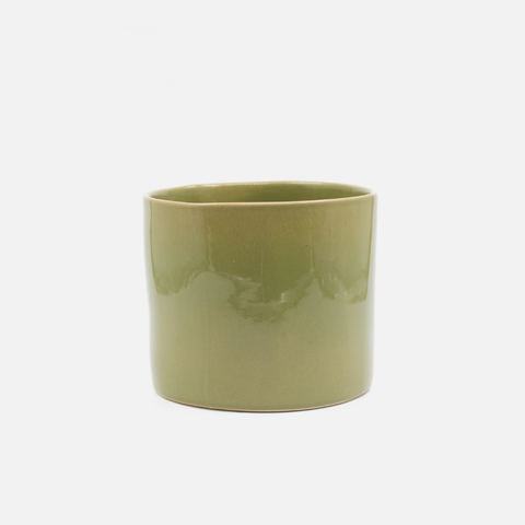 Cylinder Planter - Olive