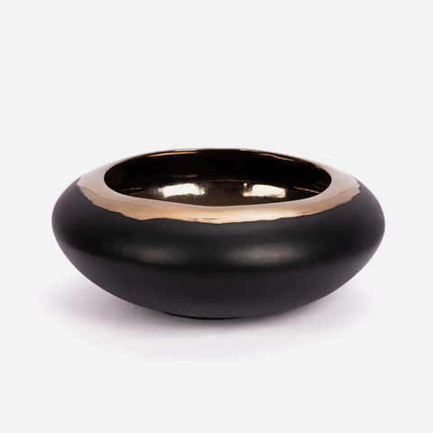 Eclipse Bowl - Black & Gold