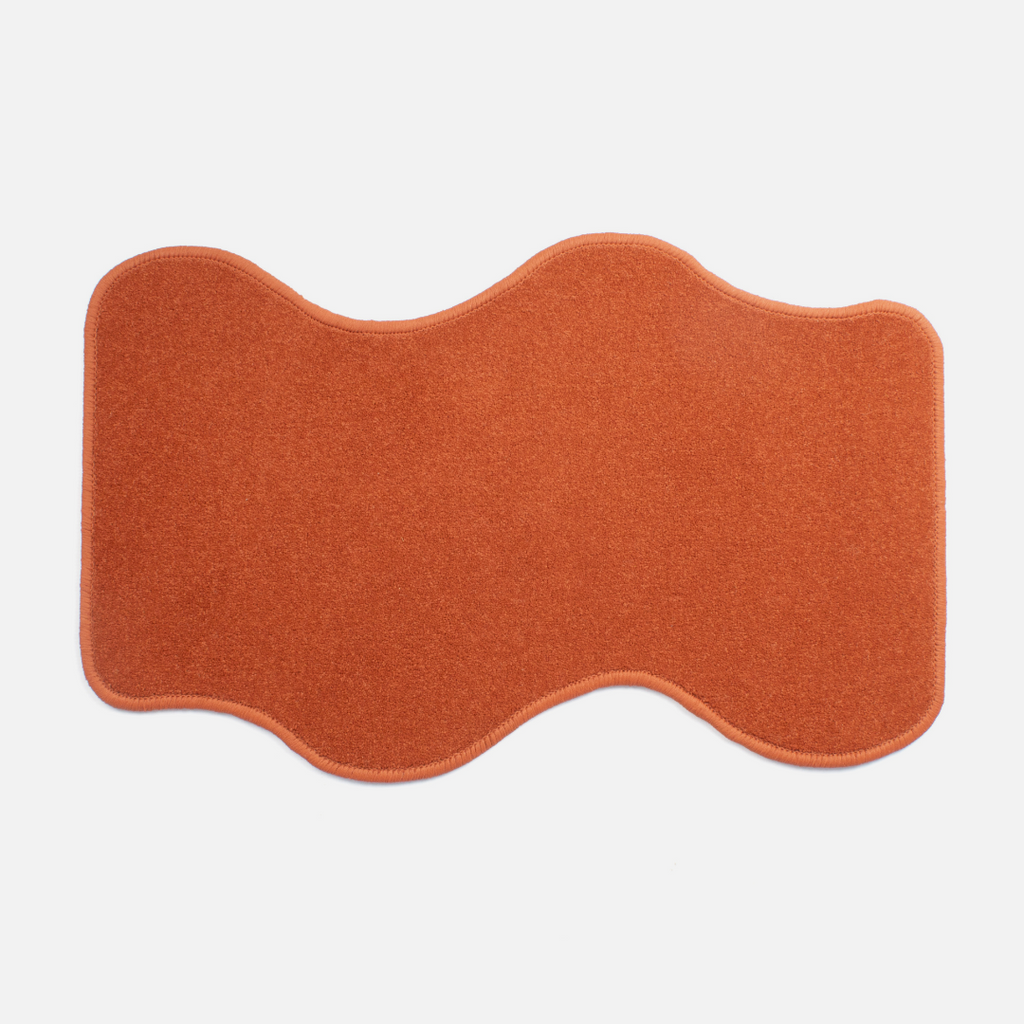 Curvy Mini Rug - Brick & Brick