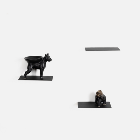 Nook Floating Shelves - Black