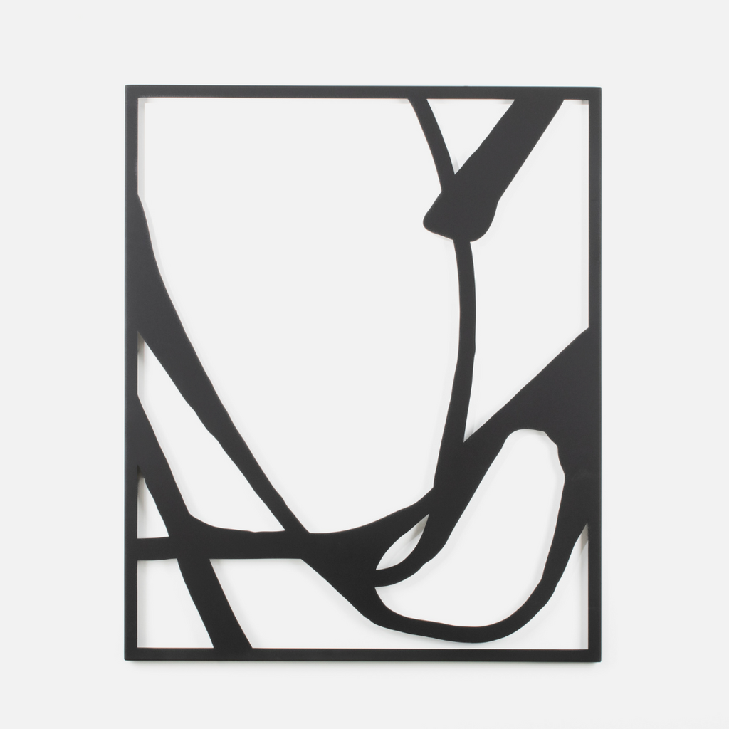 Steel Wall Art - Blurred Lines (Set of two)