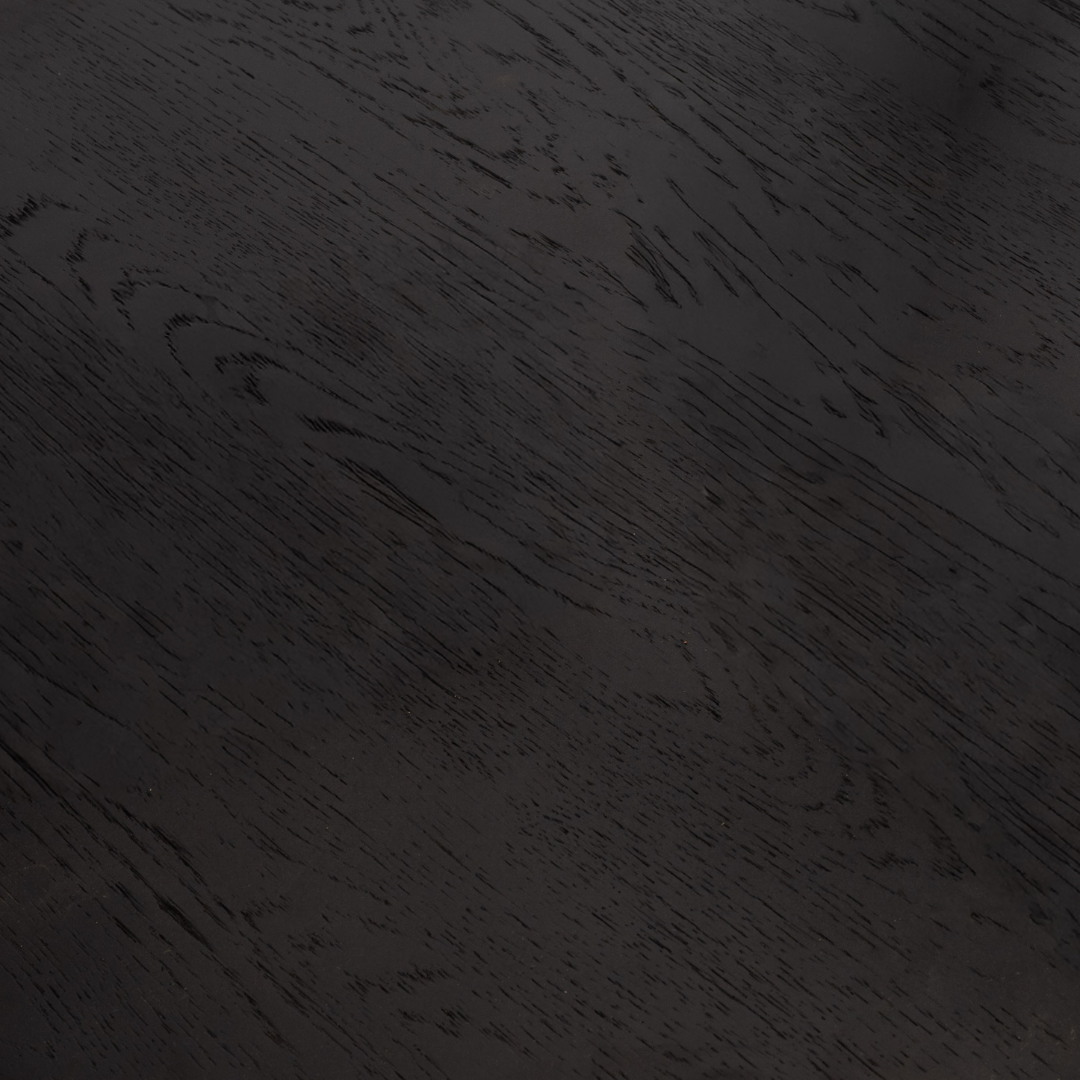 Akari Segmented Bench - Ebony Oak