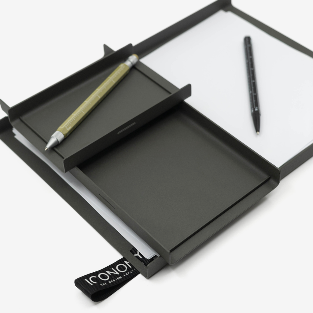 The Iconomy Desk Organiser - Charcoal