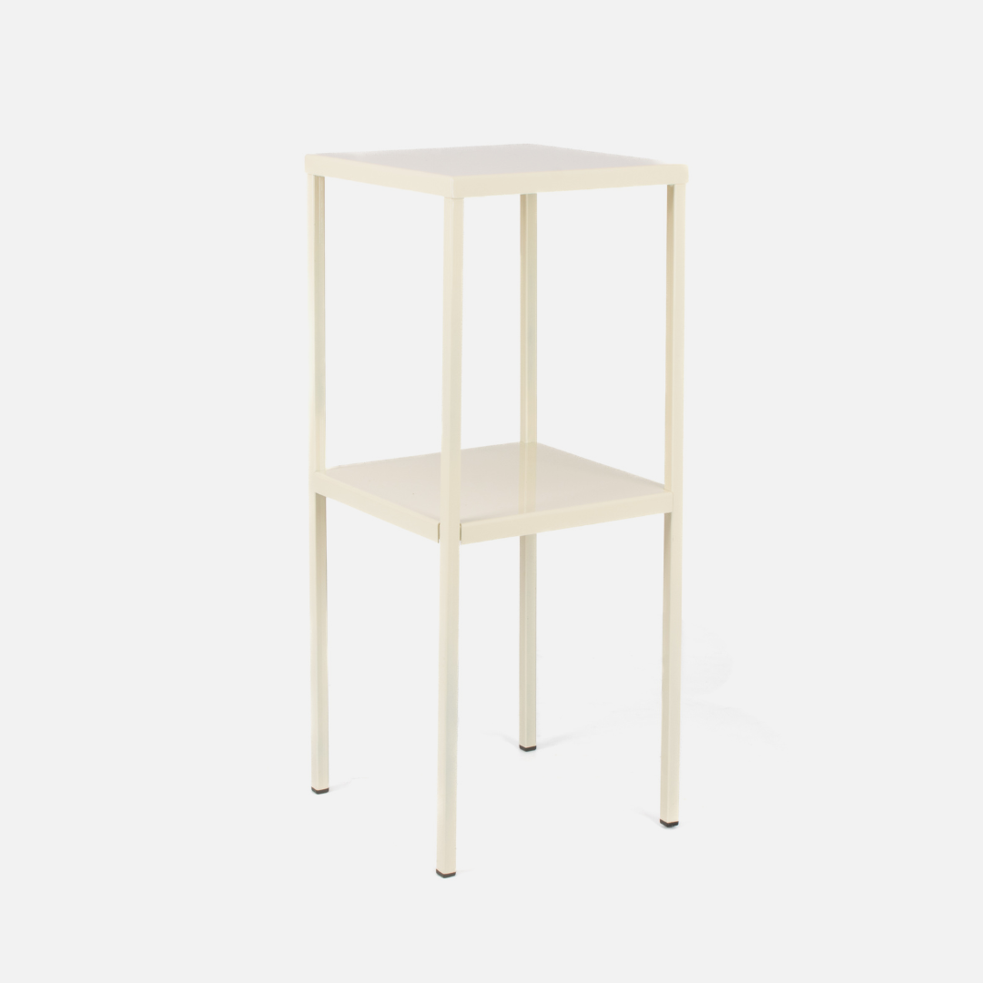 Simple Tall Geo Table - Cream