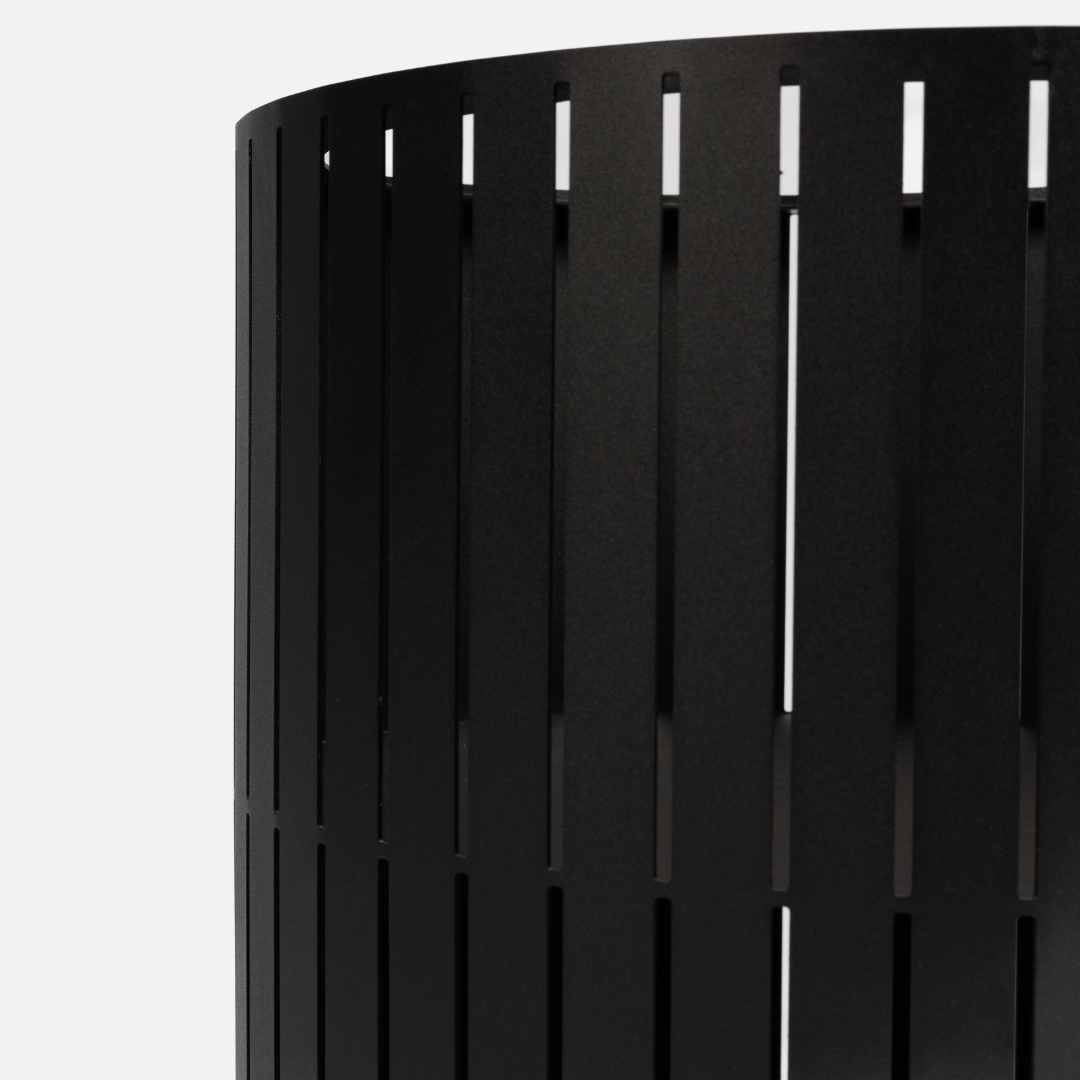 Reeded Floor Planter - Round