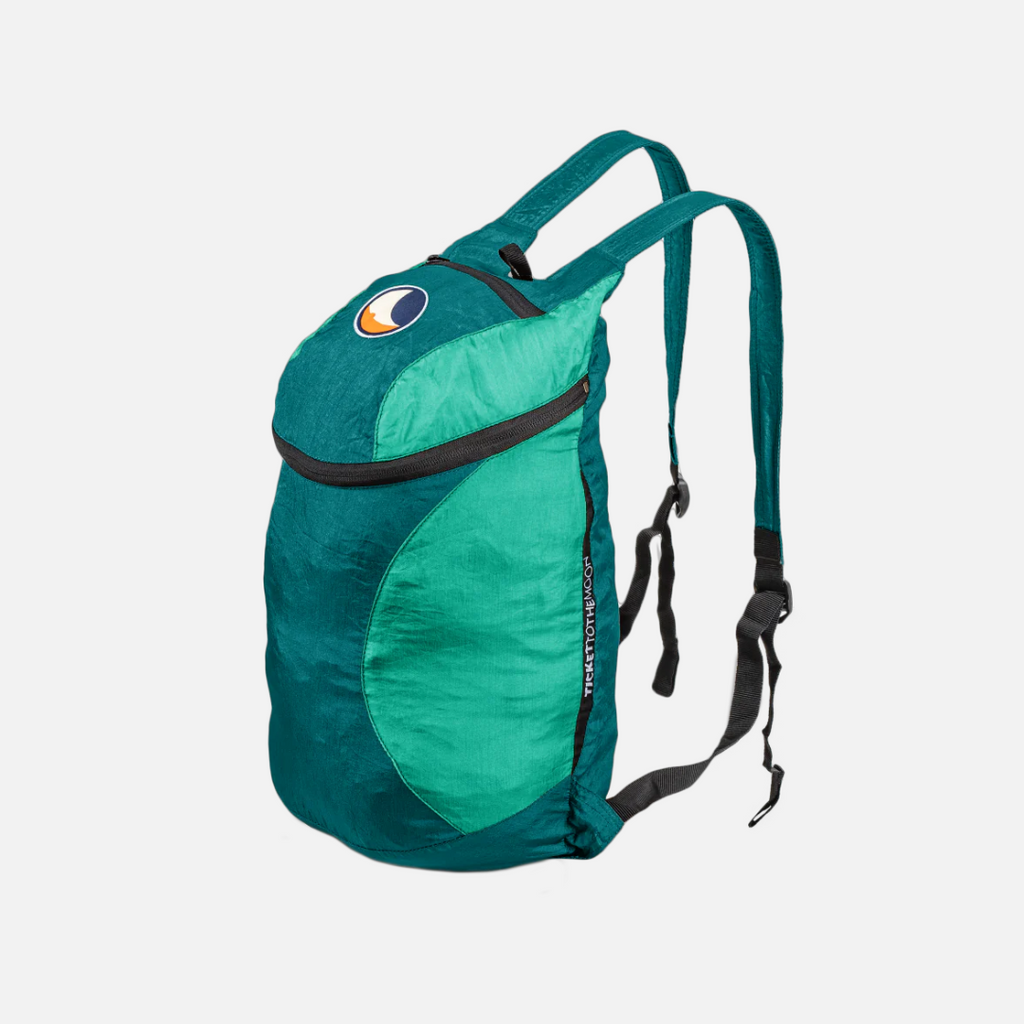 The Mini Backpack - Emerald green