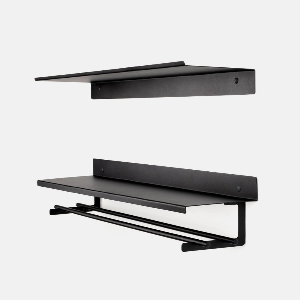 Soho Bathroom Shelf Combo - Black