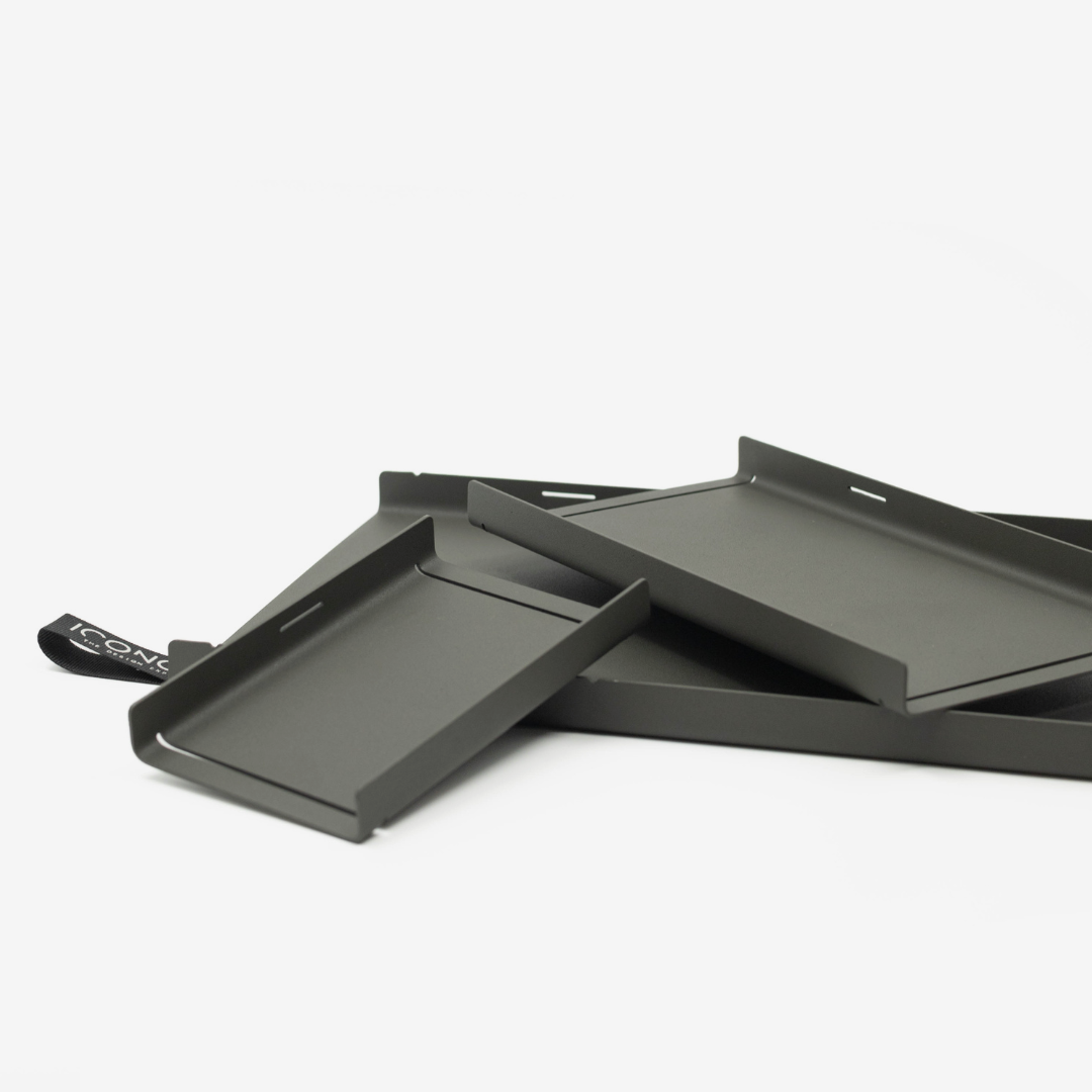 The Iconomy Desk Organiser - Charcoal