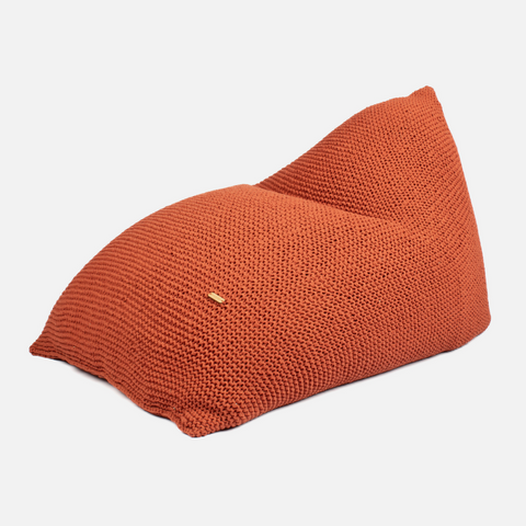 Zimbo Knitted Beanbag - Rust