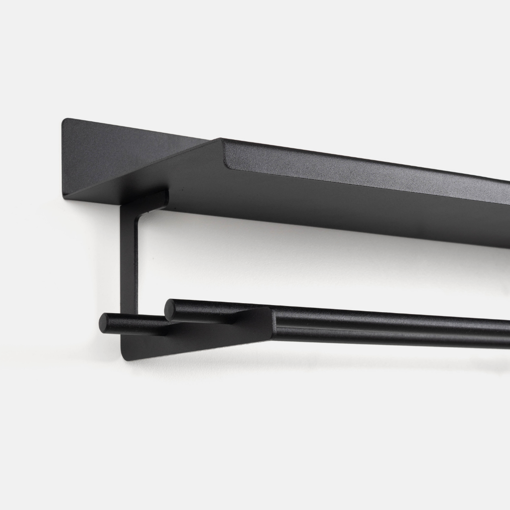 Soho Bathroom Shelf Combo - Black