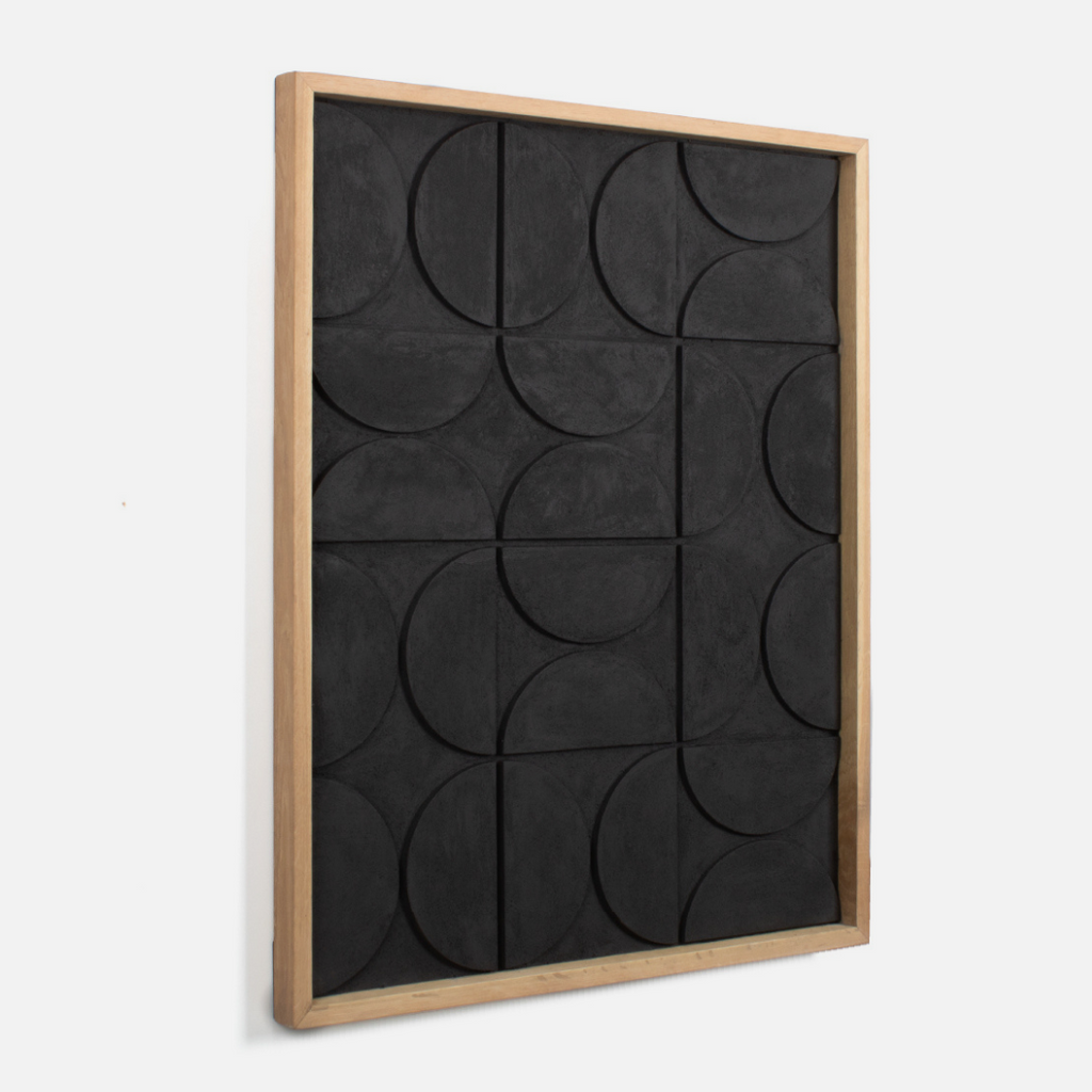 Textured Wall Art - Circles