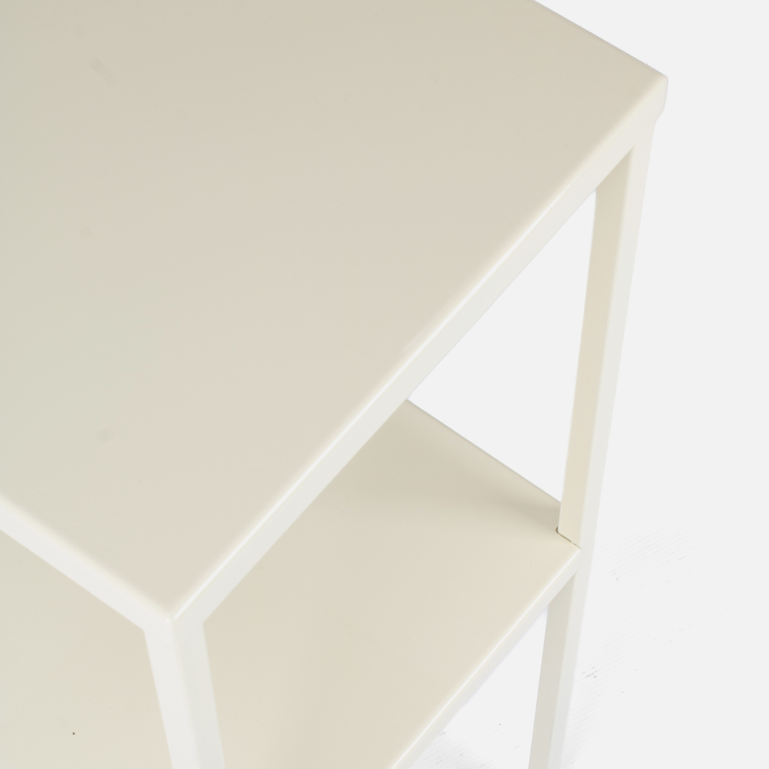 Simple Tall Geo Table - Cream