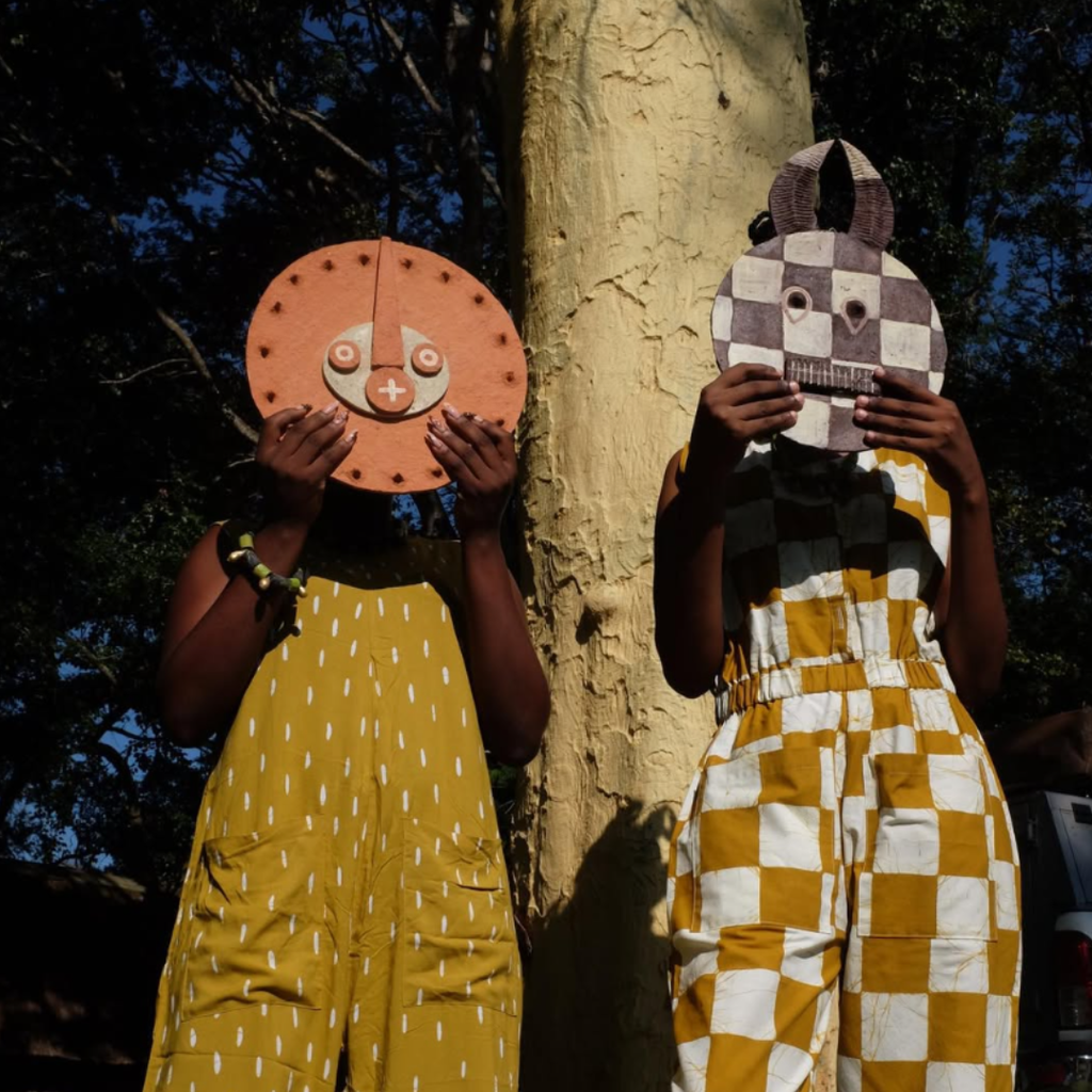 African Mask - Sun | Clay & Stone