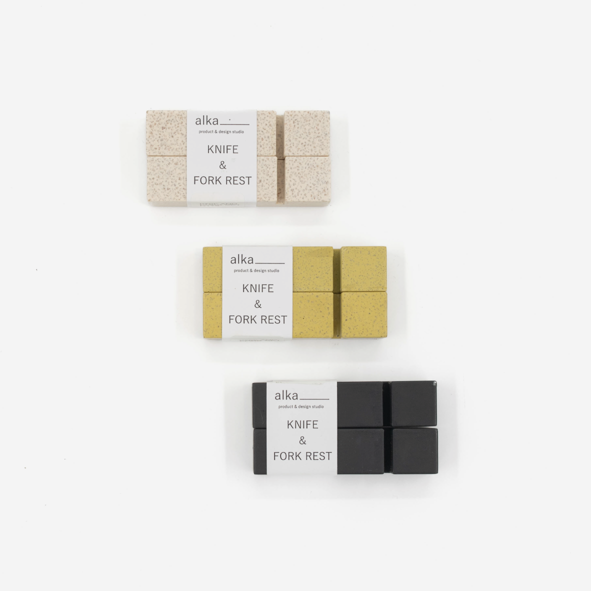 Set Of 2 Knife & Fork Rest