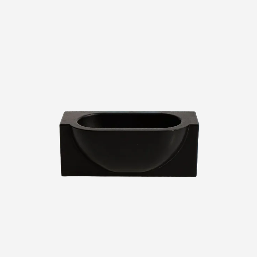 The Block Vertical Soap Holder - Black