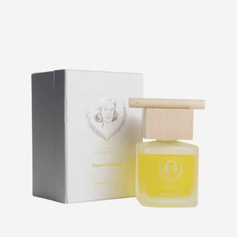 Wooden Top Diffuser - Sugared Grapefruit