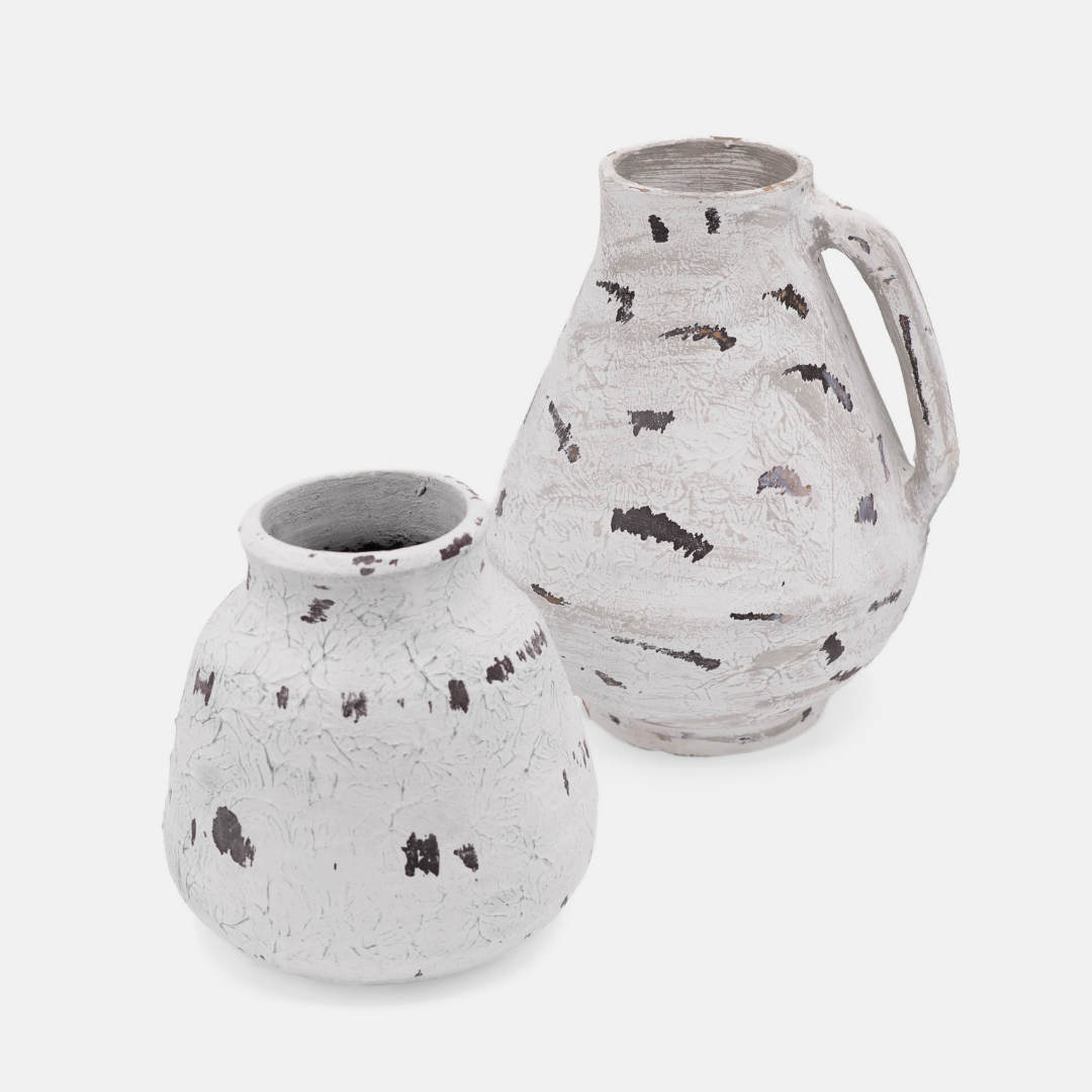 Antique Vase Small - Black and White