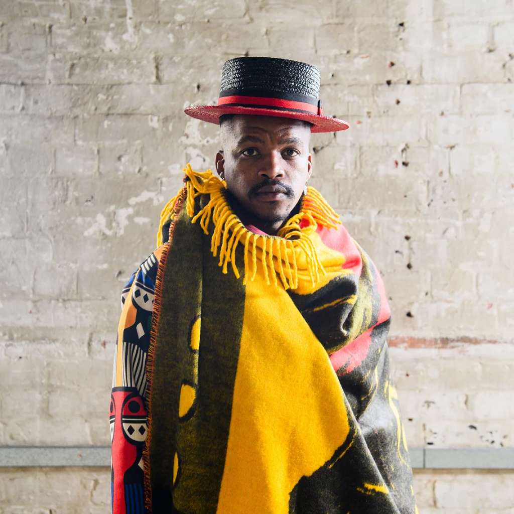 Isibusiso Sabaphansi Throw - Yellow & Red